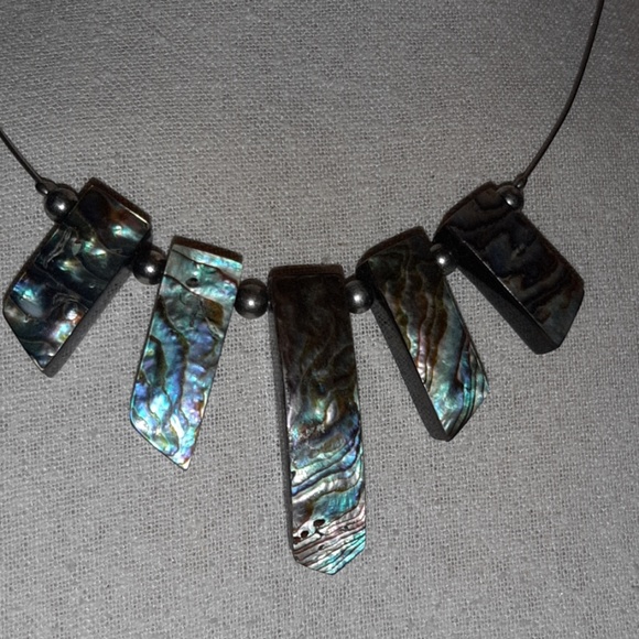 Jewelry - Abalone Shell Tapered Necklace